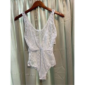 White Lace Bodysuit